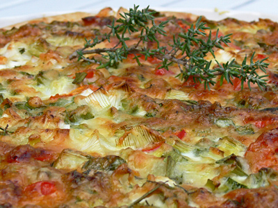 Blätterteig-Quiche