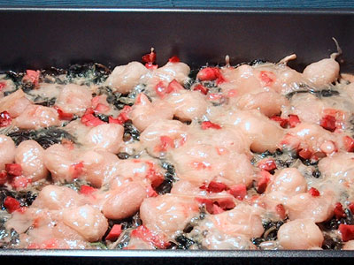 Gratinierte Gnocchi mit Spinat