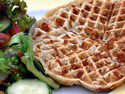 Käse-Waffeln