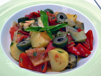 Mediterrane Gemüsepfanne