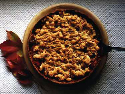 Pflaumenkuchen mit Streuseln