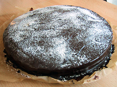 Schokoladen-Kefir-Torte