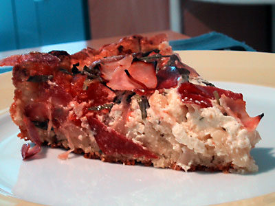 Tomaten-Rucola-Quiche