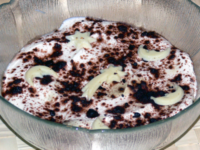 Weihnachtliche Schichtspeise